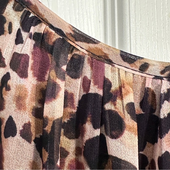 Lipsy London tiered maxi dress, size 10, animal print, summer, sexy, spring - Picture 13 of 14